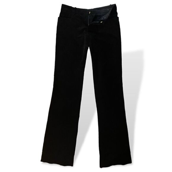 ❤️SOLD❤️ TOM FORD for GUCCI Black Wide Leg Velvet Pants |Size: 44| - Picture 6 of 14